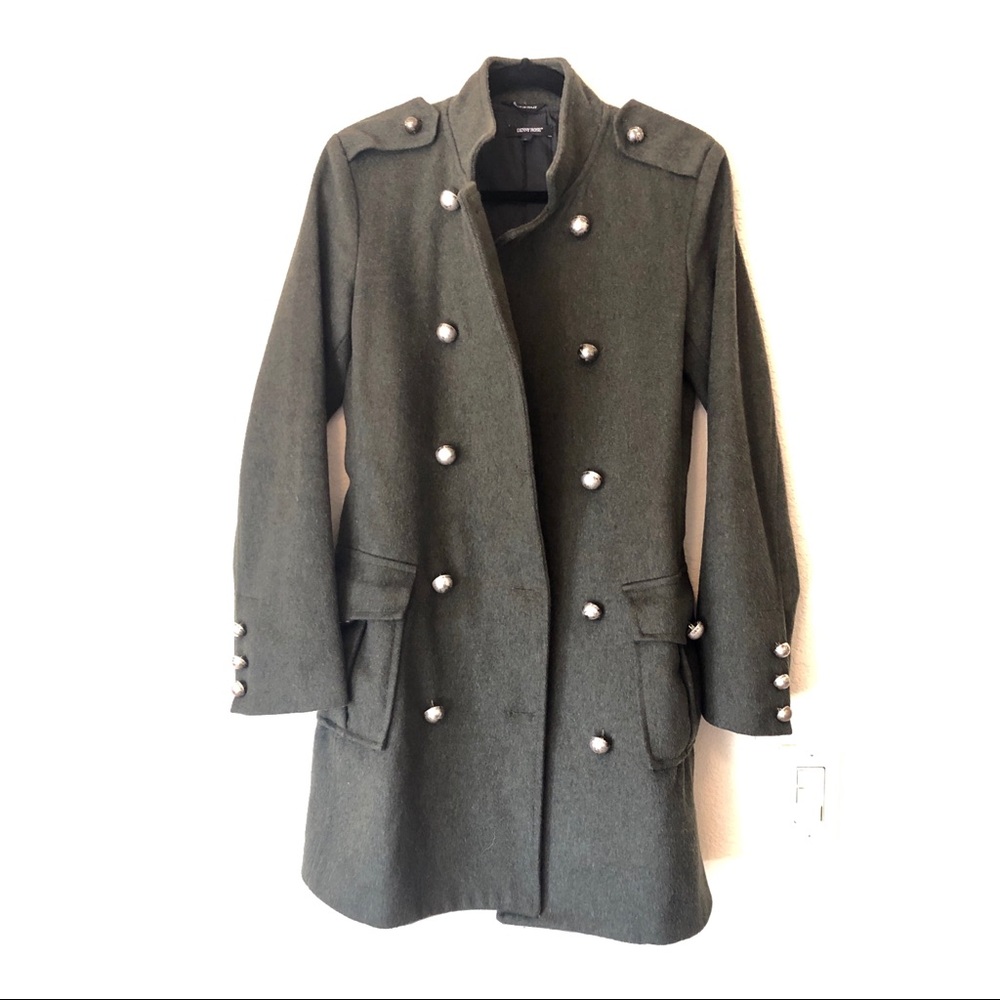Wool Military Coat